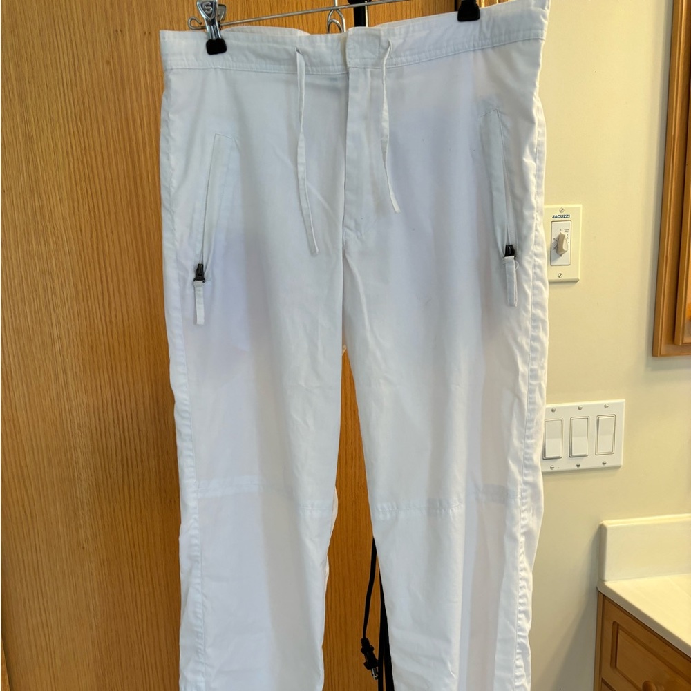 BUFFALO Unisex White Long Pants - 29” waist